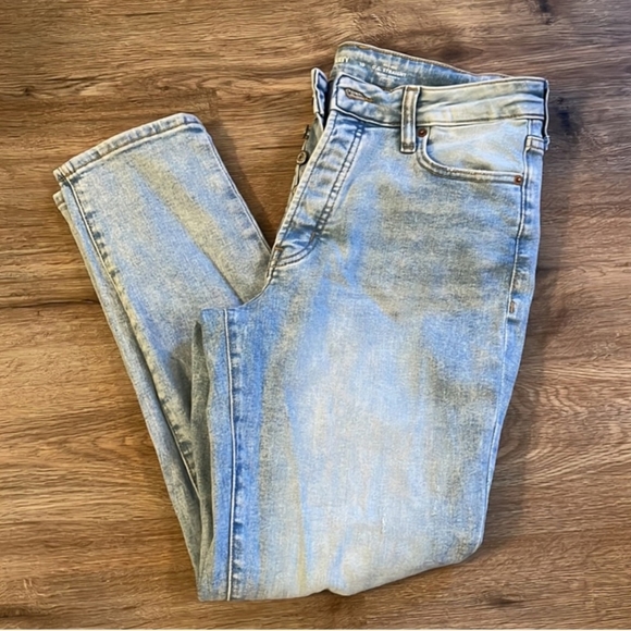 Womens High Waisted Button Fly OG Straight Jeans - Picture 2 of 10